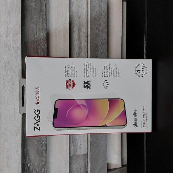 ZAGG Apple iPhone 14/ 13 / 13 Pro Glass Elite Screen Protector - Picture 1 of 5